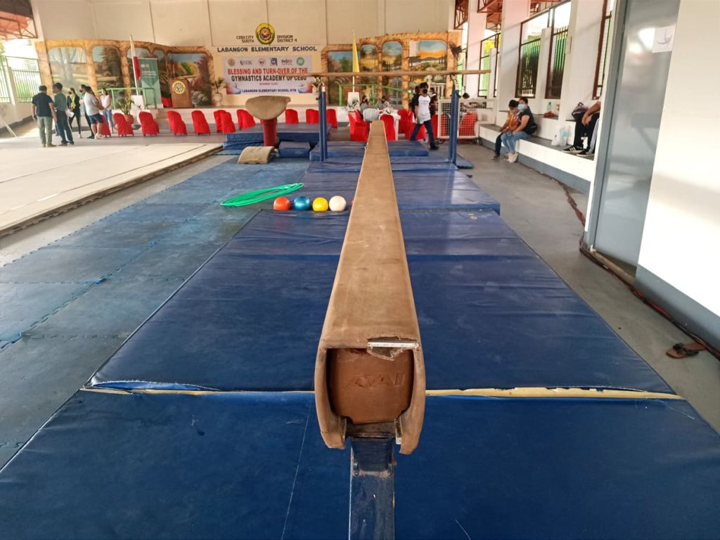 The Gymnastics Academy of Cebu is equipped with second-hand gymnastics training equipment from the Gymnastics Association of the Philippines in Manila. | Glendale G. Rosal