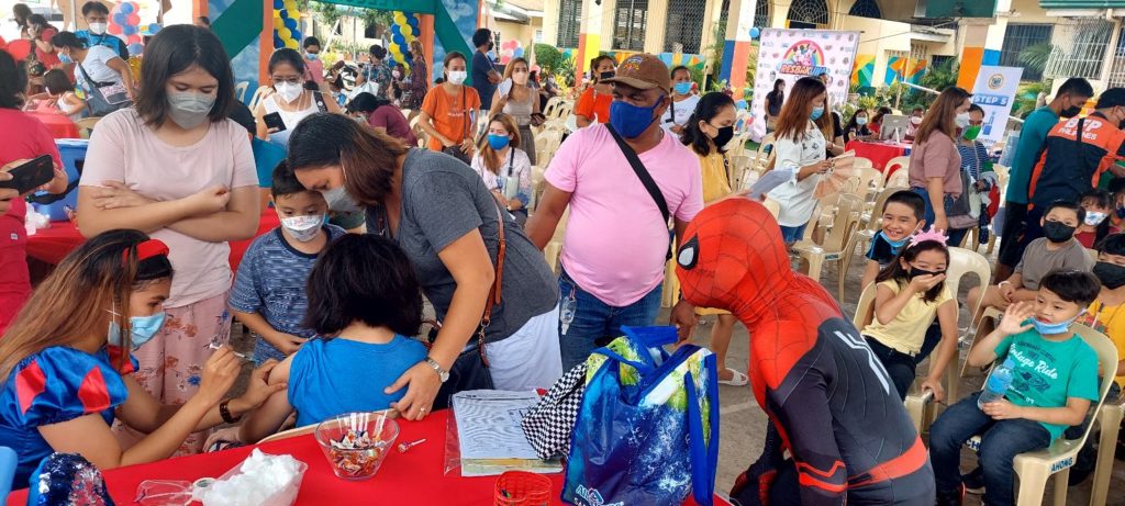 Lapu-Lapu City government is planning to vaccinate 60,000 children, who are from 5 to 11 years old. | Futch Anthony Inso
