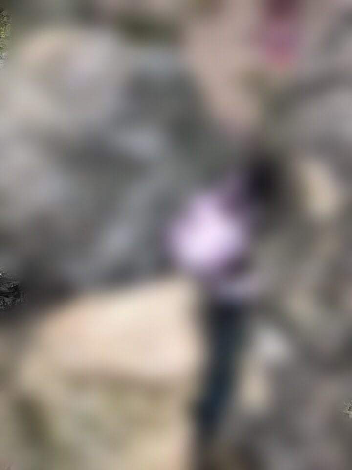 Liloan police are looking for the mother of a newly born baby, who was found left behind at the shoreline of Sitio Cumpang, Barangay Tayud, Liloan town in northern Cebu on the morning of February 18, 2022.  | Photo courtesy of Liloan PS