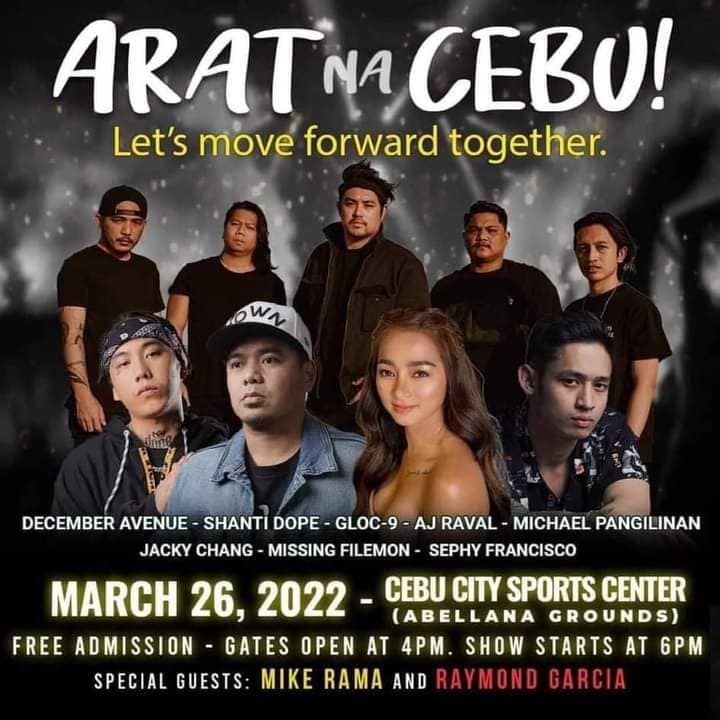 Poster of Arat na Cebu Concert