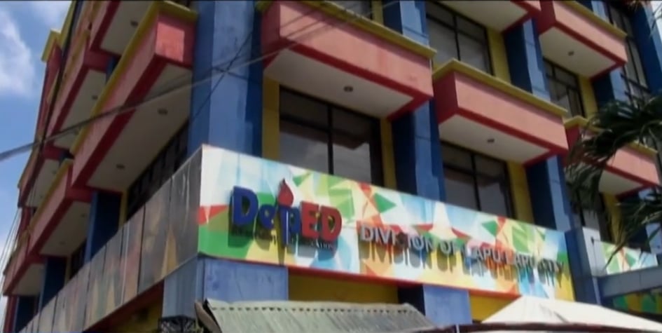 DEPED LAPU-LAPU ON TEACHERS SERVING IN THE COMING POLLS. In photo is the facade of the DepEd Lapu-Lapu Division office in Barangay Poblacion, Lapu-Lapu City. | Futch Anthony Inso