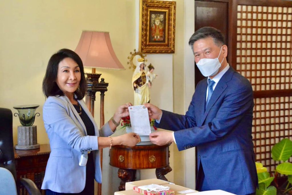 S. Korea donates P5 million cash aid to Cebu province