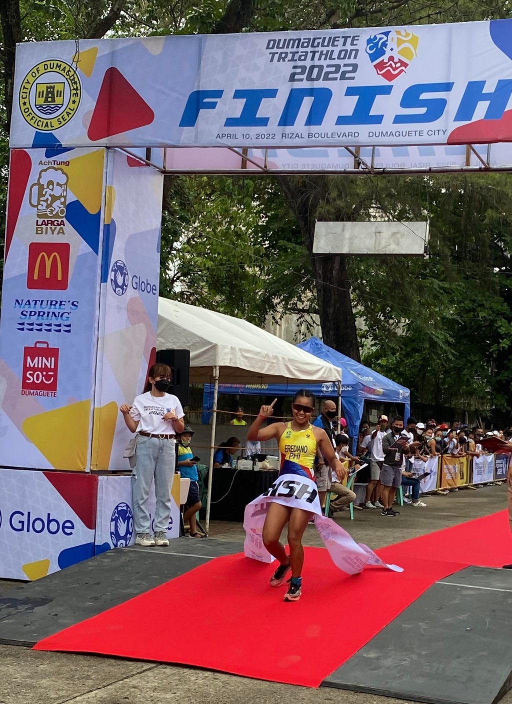 Cebuana junior triathlete tops Dumaguete Triathlon's female category