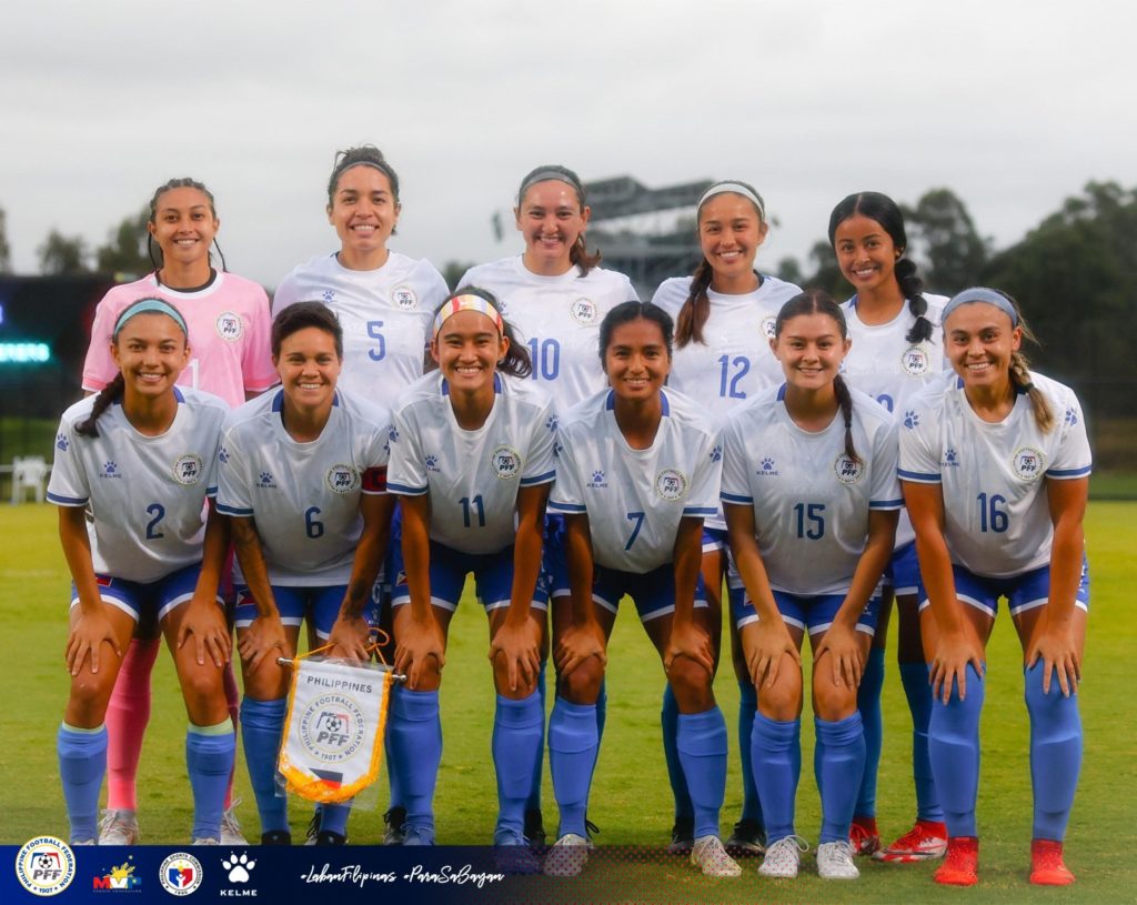 Filipinas or the Philippine Women's National Football Team routed Tonga National Team -- 16-0 -- during a friendly match in Australia.   | Photo from PWNFT Facebook page.