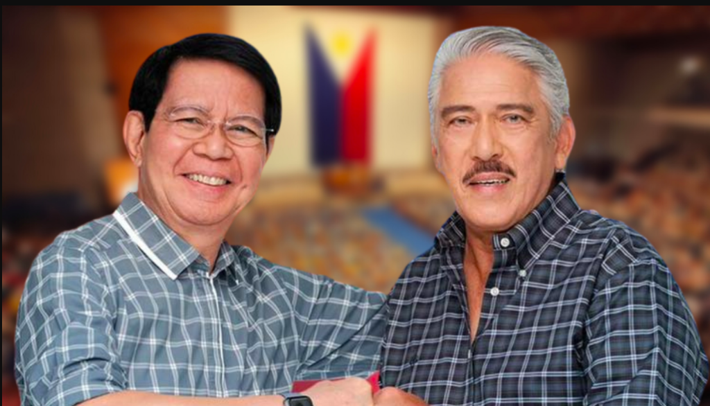 FILE PHOTO: Presidential candidate Panfilo Lacson and vice presidential candidate Vicente Sotto III. INQUIRER FILES
