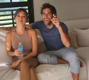 SOLENN HEUSAFF AND NICO BOLZICO | SCREEN GRAB FROM VIDEO