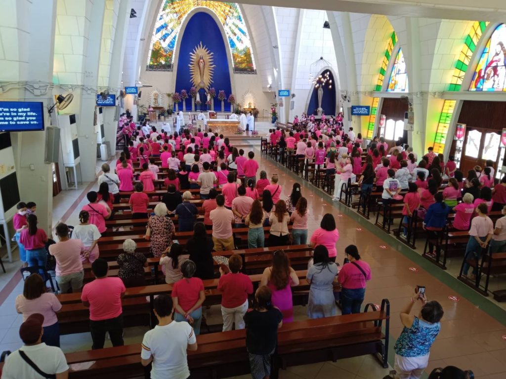 A special Mass was held on Saturday morning for the Leni-Kiko tandem.
