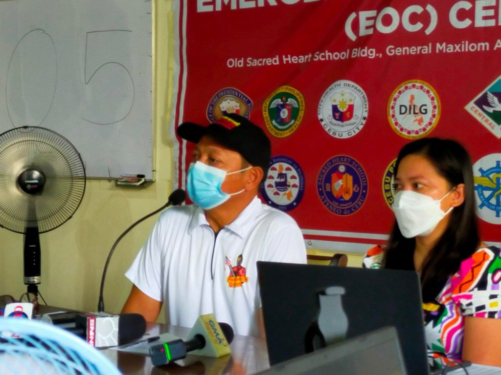 Councilor Joel Garganera, deputy chief implementor of the Emergency Operations Center of Cebu City, says there were no cases of COVID-19 on Wednesday, June 1, 2022. | CDN Digital file photo (Delta Dyrecka Letigio)