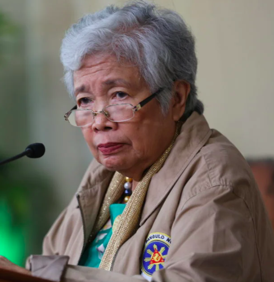 FILE PHOTO: Secretary of the Department of Education Leonor Briones during regular briefing in Malacañang. INQUIRER PHOTO/JOAN BONDOC