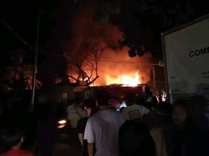 A boy was killed in a fire that hit a home in Aloguinsan, Cebu Friday night, June 3, 2022.