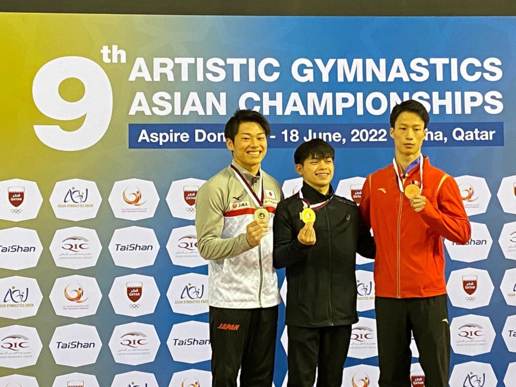 Photo of Carlos Yulo for story:Carlos Yulo cops three gold medals in Asian Championships