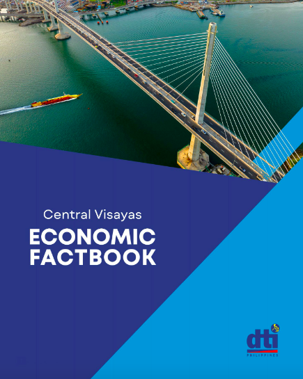 This is the front page of the 2020 economic factbook of Central Visayas that has been prepared by the Department of Trade and Industry in Central Visayas. | photo from DTI-7 website