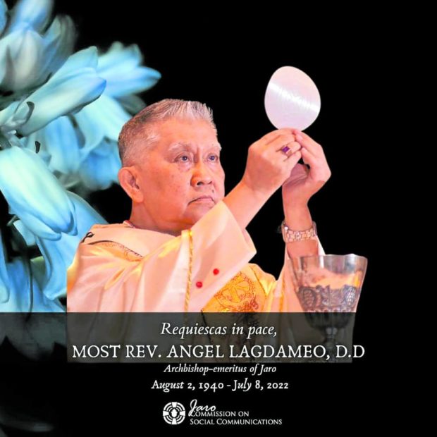 Photo of Archbishop emeritus Angel Lagdameo