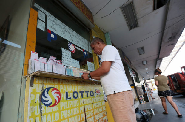 Photo of a lotto outlet for story:One bettor wins Grand Lotto jackpot of P401 million