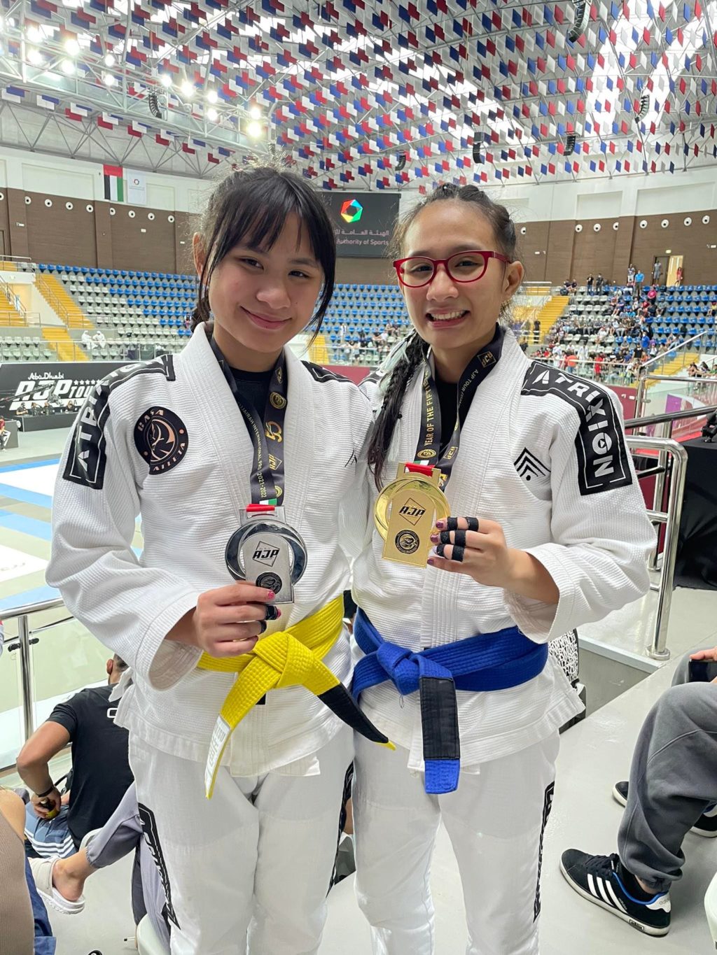 Malilay siblings win medals in Abu Dhabi Jiu-jitsu tournament. Ellise Xoe (left) and Eliecha Zoey (right) Malilay proudly show the medals they have won in the Abu Dhabi Jiu-Jitsu Pro Tour Fujairah International Pro-Gi tournament. | Contributed Photo