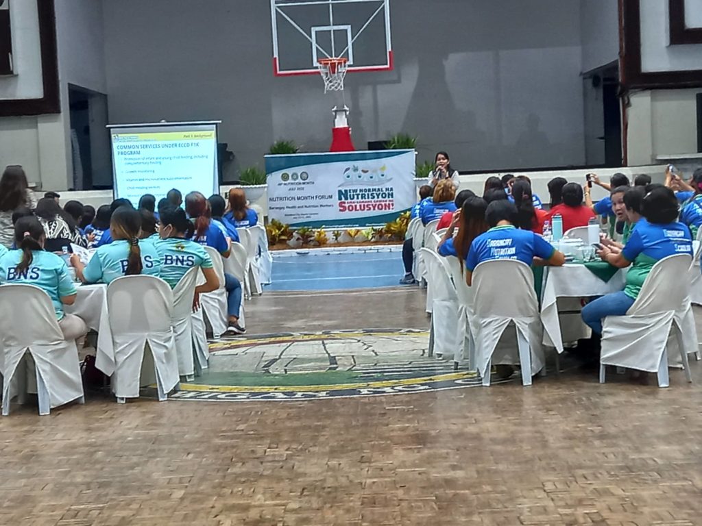 Some 141 barangay health and nutrition workers get a "refresher course" in a two-day nutrition forum for their roles in the nutrition program of Mandaue City. | Mary Rose Sagarino