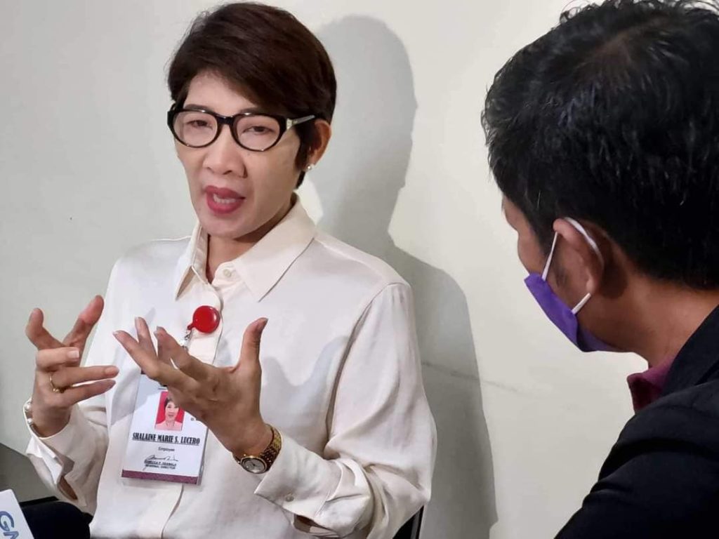Acting DSWD-7 Regional Director Shalaine Marie Lucero says the agency welcomes the move to seek legislation to penalize those accepting 4Ps cash cards as loan collaterals. | Futch Anthony Inso