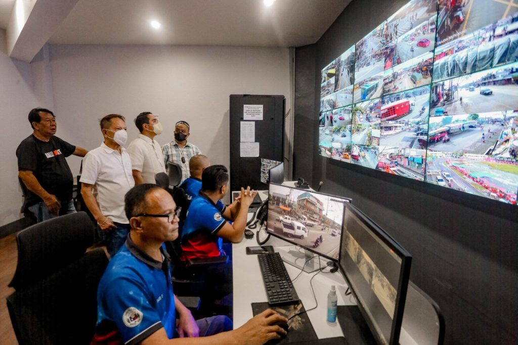 The new Minglanilla Traffic Command Center has equipment that uses facial and plate recognition technology. | Contributed photo