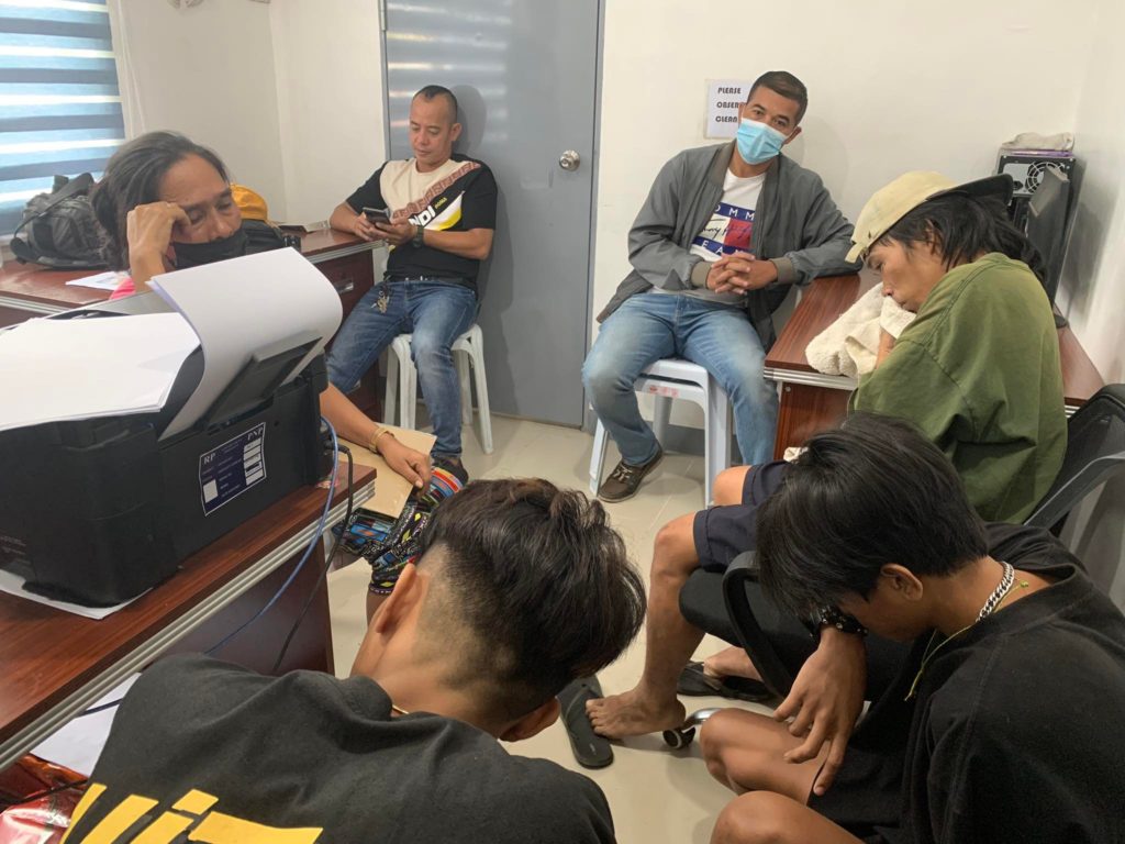 The two minors and an adult, who visited the Inayawan police station today, August 7, to deny any involvement in the killing of the minor, student scholar, are detained because they are still suspects in the killing and police were still verifying their claims. | Pegeen Maisie Sararaña