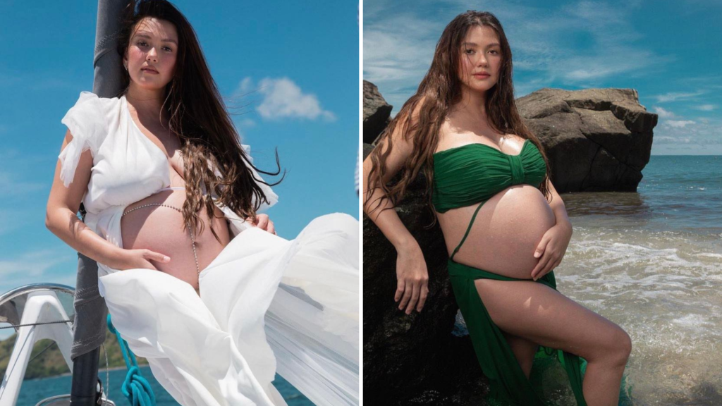 Maternity shoot of Angelica Panganiban.