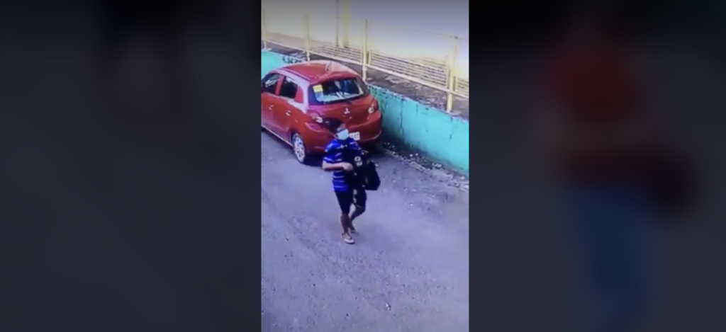 Thief strikes at the Cebu City Sports Center