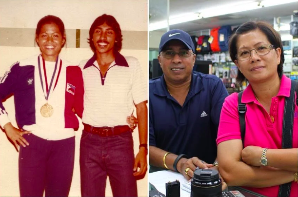 UNUSUAL LOVE STORY. Athletics brought Jacter Singh and Lydia de Vega together. Photo courtesy of Jacter Singh