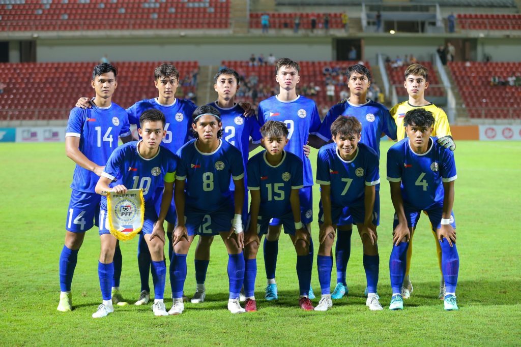 The Philippines' U-19 squad