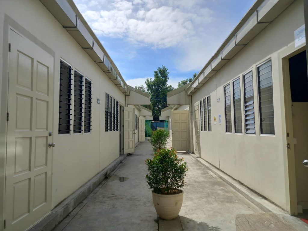 The Mandaue City government has turned over 12 new modular classrooms for Mandaue City College students. | Mary Rose Sagarino