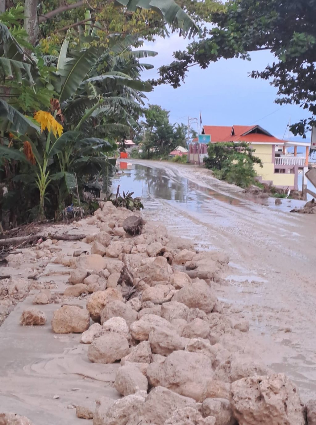 Flood hits two villages in Badian