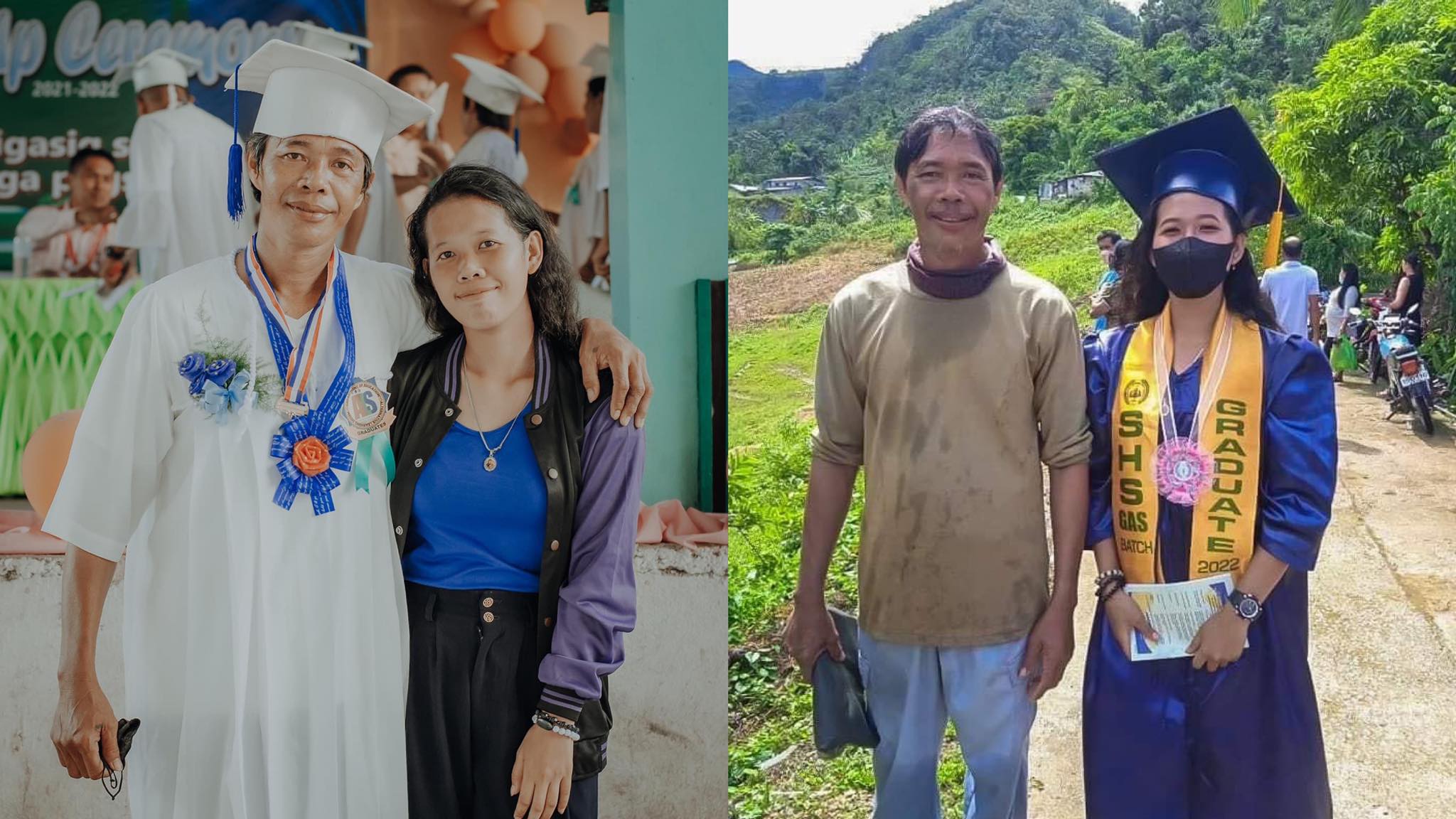 Viral Tatay from Dalaguete, Cebu finishes Junior High School Cebu