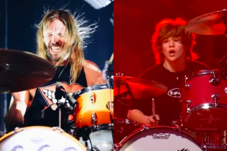 WATCH: Taylor Hawkins’ son, Foo Fighters honor late drummer with ‘My Hero’ tribute. Taylor Hawkins and his son Shane. Image: Getty Images/Rich Fury via AFP, Instagram/@mtv