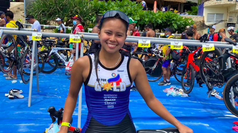 Cebuana multisport athlete Moira Frances Erediano | Contributed Photo