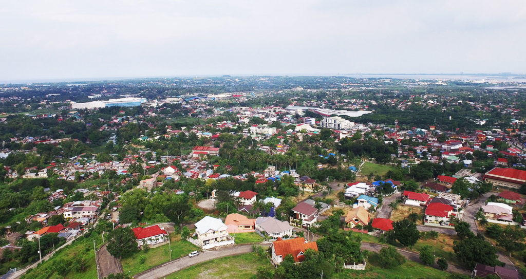 Aerial view of the town of Consolacion in northern Cebu | Photo courtesy of Consolacion, Cebu LGU