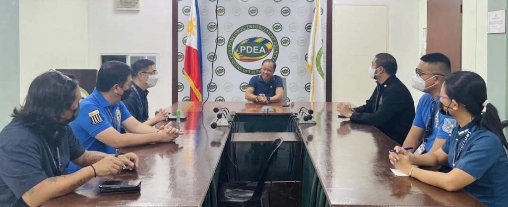 BOC Port of Cebu and PDEA-7 officials during their coordination meeting.
