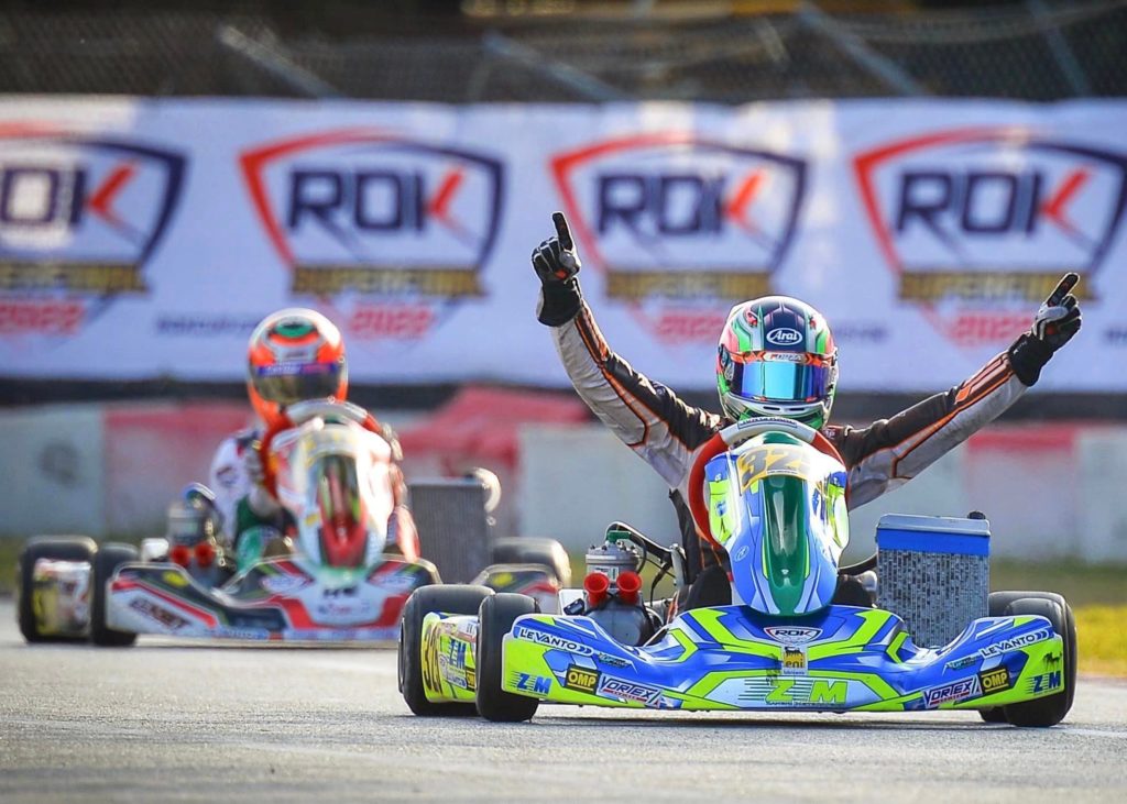 Vai, Cebuano Carter, 14 anni, governa la ROK Super Final 2022 in Italia