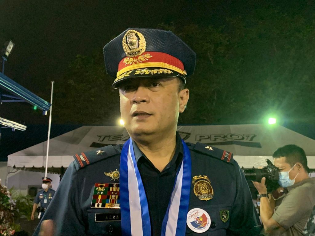 Police Brigadier General Roderick Augustus Alba takes over the post of Police Regional Office in Central Visayas director. | Pegeen Maisie Sararaña