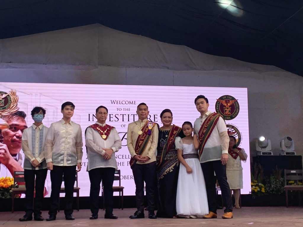 Lawyer Leo Malagar has formally been welcomed as the new chancellor of the University of the Philippines Cebu (UP Cebu). | Wenilyn Sabalo #CDNDigital