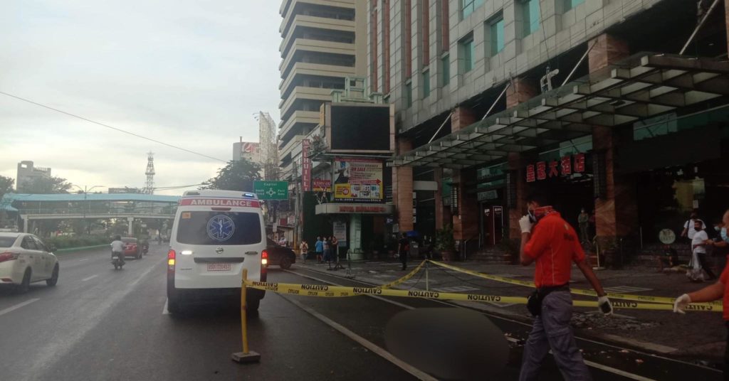 Police are checking if there is possible foul play in the death of a woman who reportedly jumped off or fell from a hotel in Cebu City. | Paul Lauro