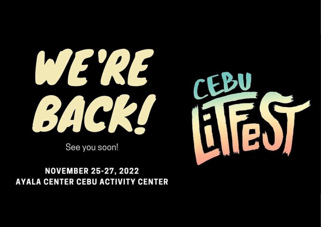 What to expect on Cebu LitFest’s comeback