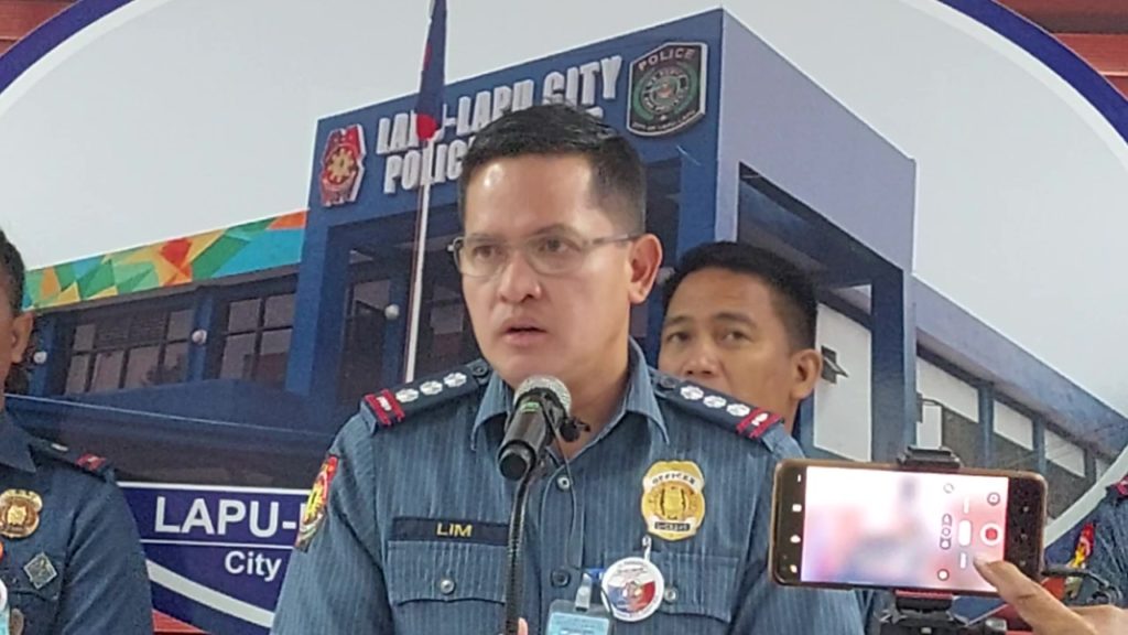 Police Colonel Elmer Lim, Lapu-Lapu City Police Office chief, is encouraging Oponganons to report any suspicious new faces in their barangays to the police so that these persons can be monitored. | Futch Anthony Inso
