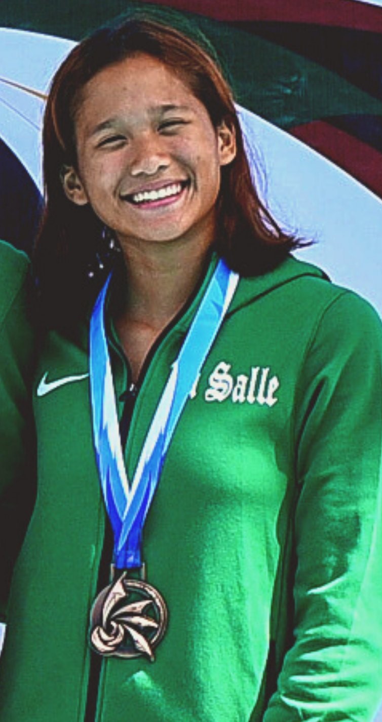 Raven Faith Alcoseba has bagged 3 bronze medals during the UAAP Season 85 swimming competition. | Photo from the UAAP S85 Media Team.