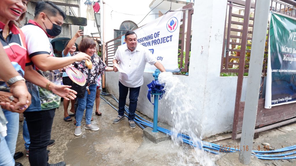 500 households in Ermita now have access to potable water