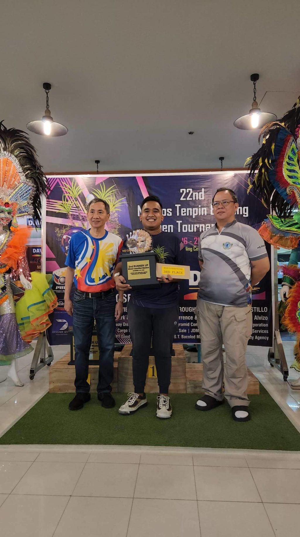 Maeng Viloria is the third placer in the 22nd Negros Tenpin Bowling Open Tournament in Bacolod City. | Contributed Photo