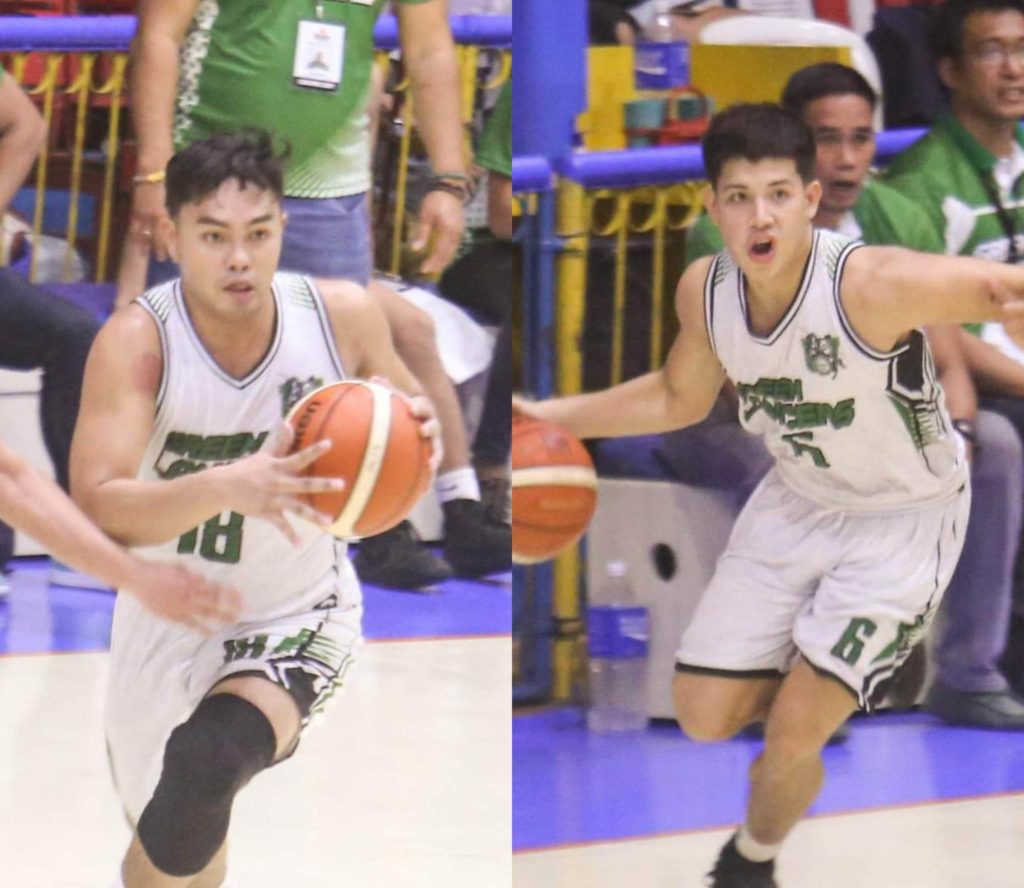 UV Green Lancers' Beirn Laurente (left) and Jimpaul Amistoso (right) are expected to suit up for the team this December. | Photos courtesy of Sugbuanong Kodaker.