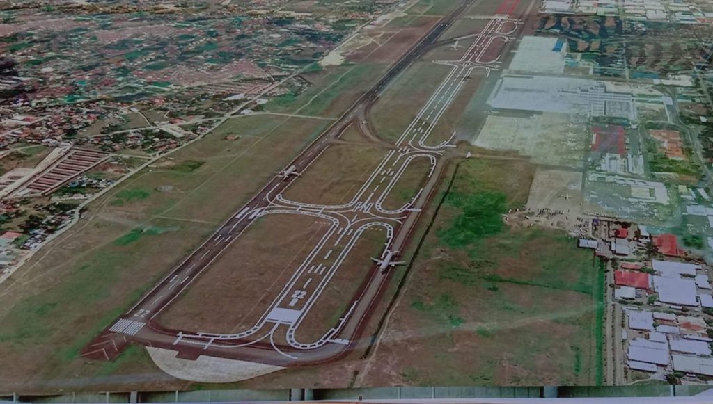 MCIA exec: 2nd runway to be done by 2023, but commissioning it is still a long process. In photo is an artist's illustration of the Mactan airport’s parallel runway 
