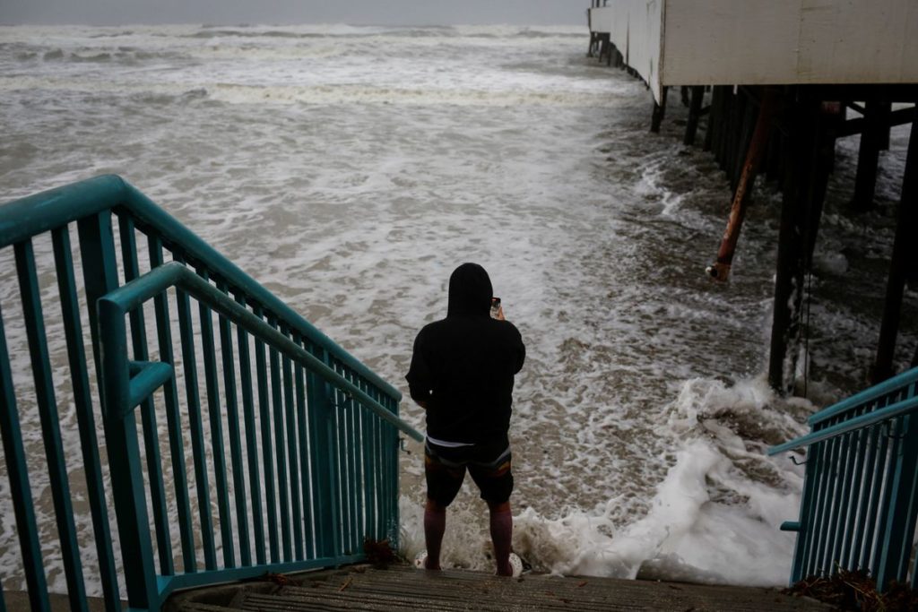 Hurricane Nicole weakens to tropical storm after making landfall in Florida | Photo by REUTERS/Marco Bello
