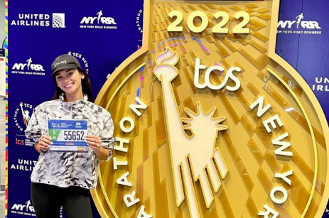 LOOK: Pia Wurtzbach ready to run her first NYC marathon. Image: Instagram/@piawurtzbach