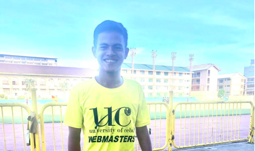 Wendel Soco of UC has been named the “Man of the Match” in the Cesafi college football game against USP-F Panthers. UC beat USP-F, 4-0. | Photo from Cesafi tournament director Francis Ramirez