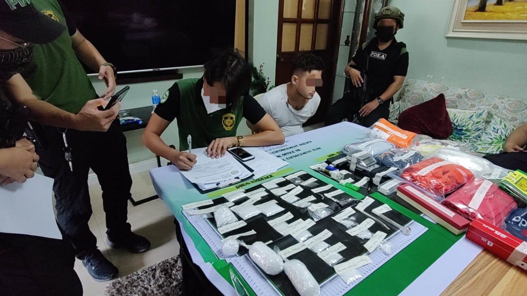 Agents of PDEA-7 nab a former mixed martial artist inside his house with P3.4 million worth of illegal drugs in Barangay Lahug in Cebu City on Saturday, December 3, 2022.