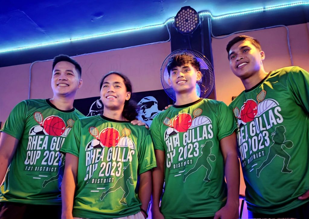 From left to right, Roger Ray Pogoy, Steve Nash Enriquez, Emman Suarez, and Jiesel Tarrosa. | By Glendale Rosal